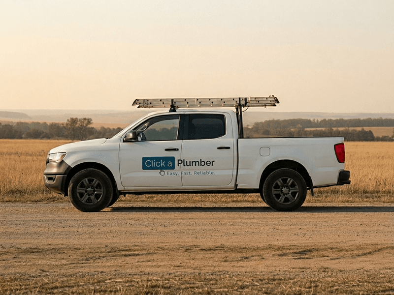 Experienced plumber at work